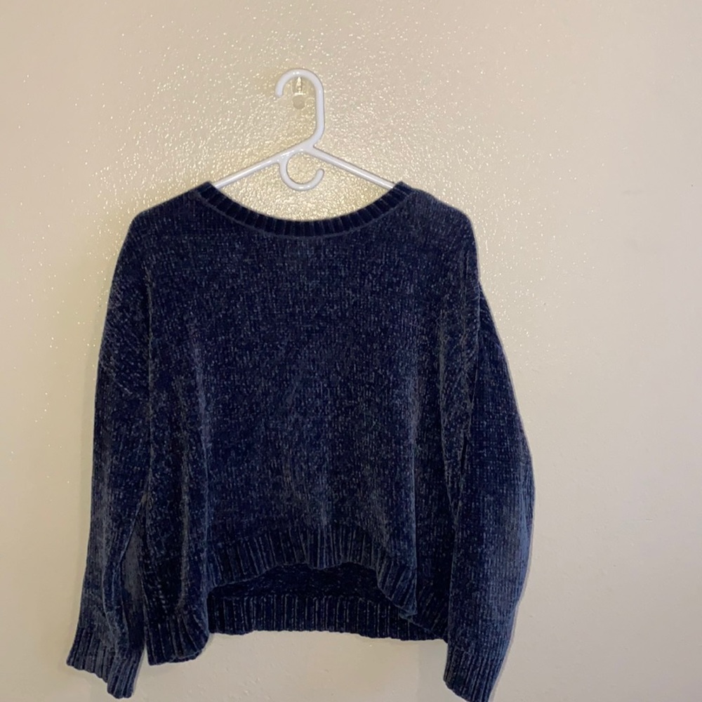 Mossimo gray chenille sweater